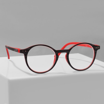 Готовые очки GA0622 (Цвет: C2 серый, красный; диоптрия: -1,5; тонировка: Нет)