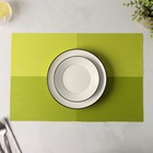 Салфетка сервировочная на стол «Настроение», 45×30 см, цвет зелёный - Фото 5