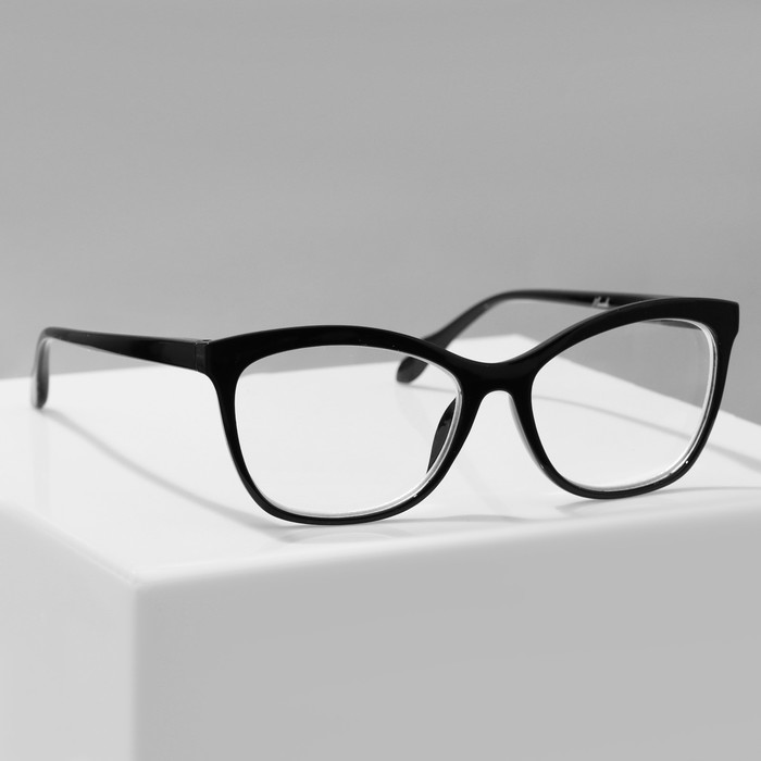 Готовые очки GA0624 (Цвет: C1 черный; диоптрия: -4; тонировка: Нет) - Фото 1