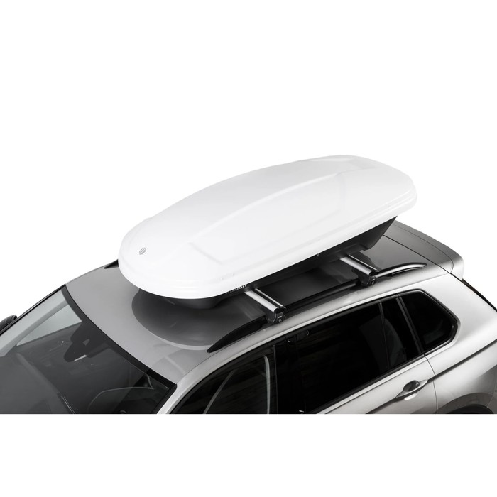 Автобокс на крышу Koffer Sport KW430S, 1860х850х400 мм, белый матовый, duo open, 430л