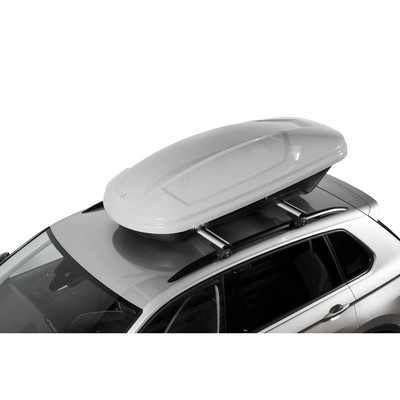 Автобокс на крышу Koffer Sport KGG430S, серый глянец, duo open, 430л, 1860х850х400 мм