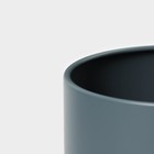 Банка для чая Magistro Tea Graphite, 9.5×13.5 см, с бамбуковой крышкой, серая - Фото 7