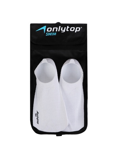 Ласты для плавания ONLYTOP, р. 32-33, белые