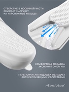 Ласты для плавания ONLYTOP, р. 34-35, цвет белый - Фото 3