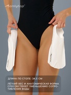 Ласты для плавания ONLYTOP, р. 39-41, цвет белый - Фото 2