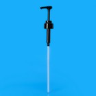 Помпа - дозатор для сиропа, черная, универсальная, (31-32 мм) 5 мл - Фото 4