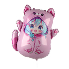 Воздушные шары фольгированные 28" «Аниме-кошечка», 50 шт. - Фото 2