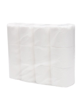 Туалетная бумага Plushe HoReCa, 2 слоя, 12 рулонов (комплект 12 шт)