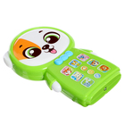 Музыкальный телефончик «Весёлый щенок», звук, в пакете - фото 24582975