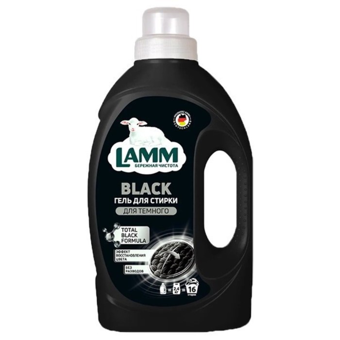 Гель для стирки Lamm Black, 1.04 л - Фото 1