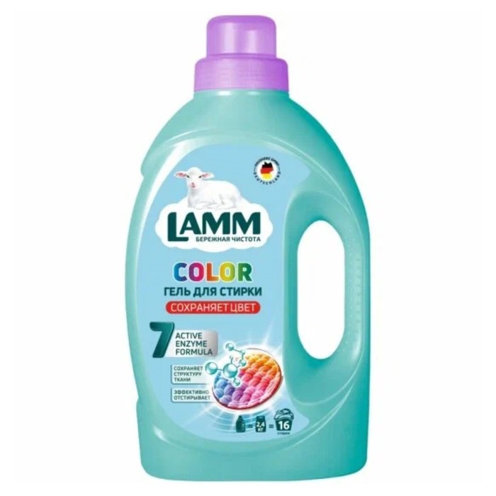 Гель для стирки Lamm Color, 1.04 л - Фото 1
