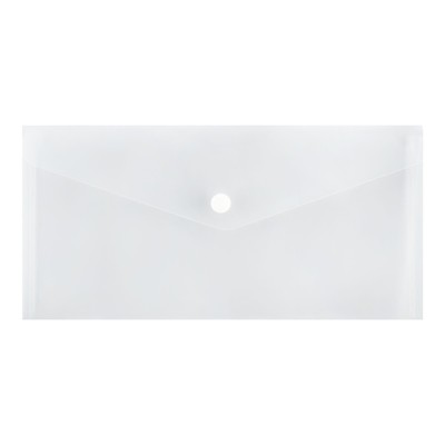 Папка-конверт на кнопке Calligrata, travel (С6+) 150мкм, бесцветный