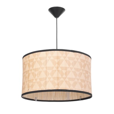 Светильник «Треугольники», 1×40 Вт E27, 45×45×95 см