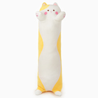 Мягкая игрушка-подушка «Кот», 110 см, цвет жёлтый - фото 4468288
