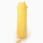 Мягкая игрушка-подушка «Кот», 110 см, цвет жёлтый - фото 4468289