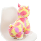 Мягкая игрушка «Лама», 45 см, цвет жёлто-розовый - Фото 3