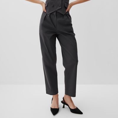 Брюки классические женские MINAKU: Safari, графит, размер 50