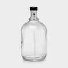 Бутылка стеклянная с ручкой «Гера», 2,05 л - фото 4632080