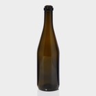 Бутылка стеклянная «Шампань», 0,75 л, цвет золотисто - оливковый - фото 321764093