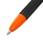Ручка шариковая СТАММ "150" узел 0,7 мм, черные чернила, оранжевый корпус (комплект 24 шт) - фото 24576163
