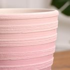 Горшок цветочный Букле розовый крокус №2, 1,4 л, d - 14,9 см - фото 24605018