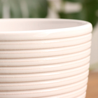 Горшок цветочный Спираль белый крокус №2, 1,4 л, d - 14,9 см - Фото 3