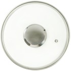 Крышка стеклянная Panairo Chrome, с крышкой, d=24 см 10619244 - фото 308978155