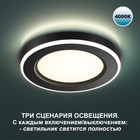 Светильник встраиваемый светодиодный Novotech. Span, 12Вт, Led, 30х170х170 мм, цвет чёрный - Фото 4