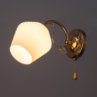 Бра "Ариель" 1х40Вт E27 белый-золото 18х15х18 см. - фото 24612109