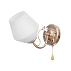 Бра "Ариель" 1х40Вт E27 белый-золото 18х15х18 см. - фото 24612110