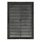 Решетка вентиляционная "ВИЕНТО" 1319В, 130х190 мм, с сеткой, неразъемная, графит - фото 24592384