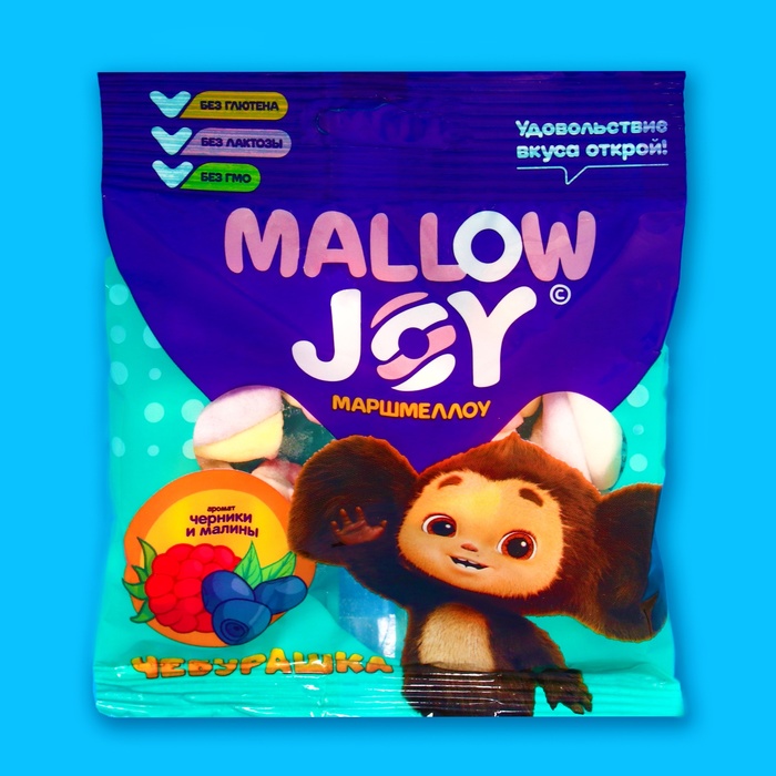

Маршмеллоу "ЧЕБУРАШКА MALLOW JOY", 25 г