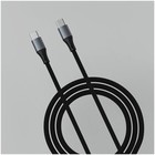 Кабель Accesstyle CC30-F200M, Type-C - Type-C, 3 А, быстрая зарядка, 2 м, нейлон, черный - фото 51588140 Кабель Accesstyle CC30-F200M, Type-C - Type-C, 3 А, быстрая зарядка, 2 м, нейлон, черный - фото 51588140