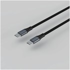Кабель Accesstyle CC30-F200M, Type-C - Type-C, 3 А, быстрая зарядка, 2 м, нейлон, черный - фото 51588141 Кабель Accesstyle CC30-F200M, Type-C - Type-C, 3 А, быстрая зарядка, 2 м, нейлон, черный - фото 51588141