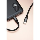 Кабель Accesstyle CC30-F200M, Type-C - Type-C, 3 А, быстрая зарядка, 2 м, нейлон, черный - фото 51588144 Кабель Accesstyle CC30-F200M, Type-C - Type-C, 3 А, быстрая зарядка, 2 м, нейлон, черный - фото 51588144