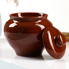 Горшок для запекания "Русский" 0,7л / 14х14см, стандарт - фото 24592536