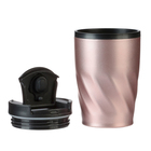 Термокружка, 350 мл, Графика, сохраняет тепло 2 ч, 13.5 х 8 см, коричневый металлик - фото 24562274