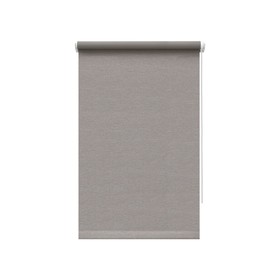 Рулонная штора Блэкаут «Вена», 40х160 см, цвет серо-коричневый