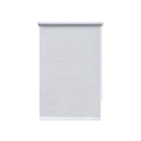 Рулонная штора Блэкаут «Каролина», 40х160 см, цвет белый