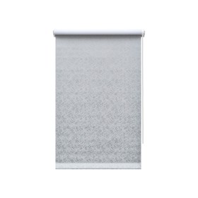 Рулонная штора Блэкаут «Катальпа», 40х160 см, цвет светло-серый