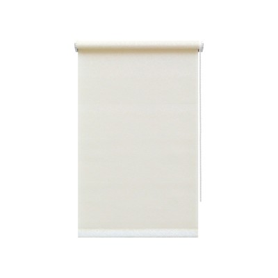 Рулонная штора «Катальпа», 40х160 см, цвет молочный