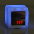 Часы-будильник с картинкой 3D, батарейки не в комплекте - Фото 3