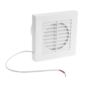 УЦЕНКА Вентилятор вытяжной ZEIN LOF-10, d=100 мм, 220 В, 15 Вт, с жалюзи, белый 10651564