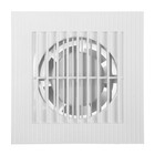 УЦЕНКА Вентилятор вытяжной ZEIN LOF-10, d=100 мм, 220 В, 15 Вт, с жалюзи, белый 10651564