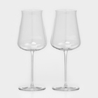 Набор бокалов для вина POLARIS, 540 мл, хрустальное стекло, 2 шт - фото 9727323
