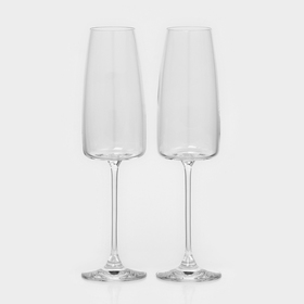 Набор бокалов для шампанского LORD, 340 мл, хрустальное стекло, 2 шт