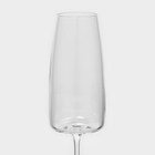 Набор бокалов для шампанского LORD, 340 мл, хрустальное стекло, 2 шт - фото 4468762