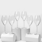 Набор бокалов для вина SWAN, 700 мл, хрустальное стекло, 6 шт - фото 321765353