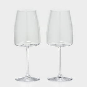 Набор бокалов для вина LORD, 670 мл, хрустальное стекло, 2 шт