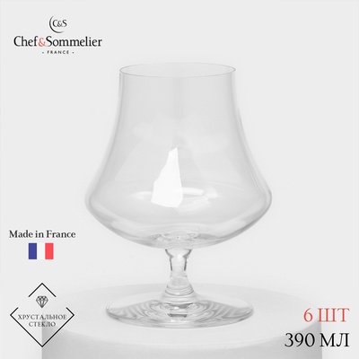 Набор бокалов для бренди Chef&Sommelier OPEN UP, 390 мл, 6 шт., хрустальное стекло
